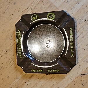 Metal Pressed Westinghouse Spilker Electric  Ashtray
